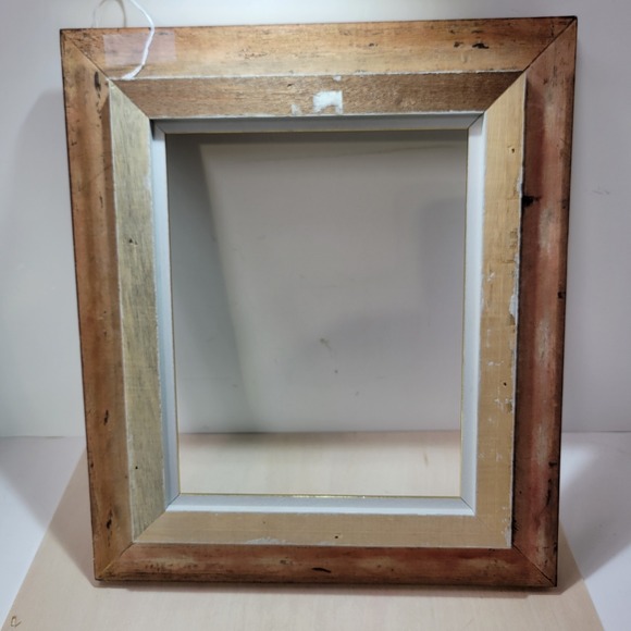 Ornate Dark Brown Gold Accent Vintage Style Picture Frame Wall Art Display - Picture 2 of 7